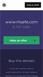 Mobile Screenshot of msafe.com